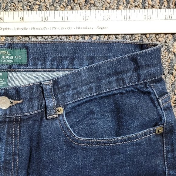 Luxury EUC Lauren Ralph Lauren Classic Straight Jean Size 8 - Picture 9 of 15